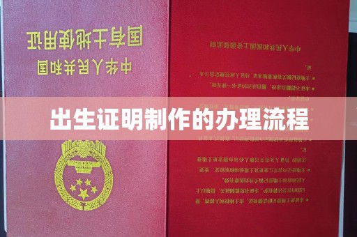 莱州出生证明制作的办理流程