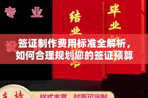莱州签证制作费用标准全解析，如何合理规划您的签证预算？